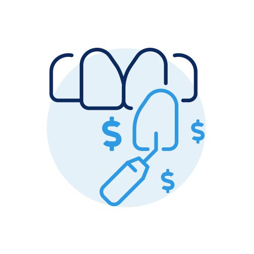 Icon of Implant Being Added Into Bone