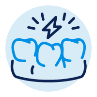 Icon Showing Peri-implantitis and Inflamed Gums